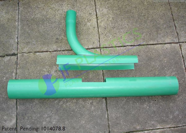 Snap On Saddle with Swept Branch