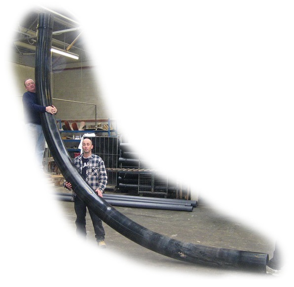 250MM Long Radius Power Bend